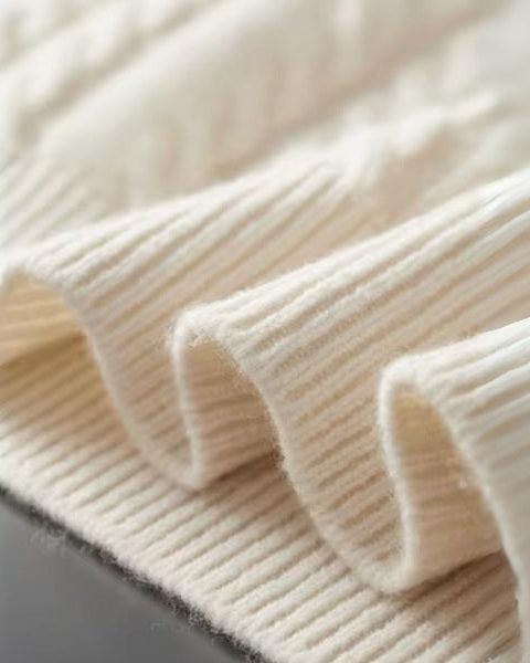 Aurazio Maglione in lana merino con zip a metà da uomo