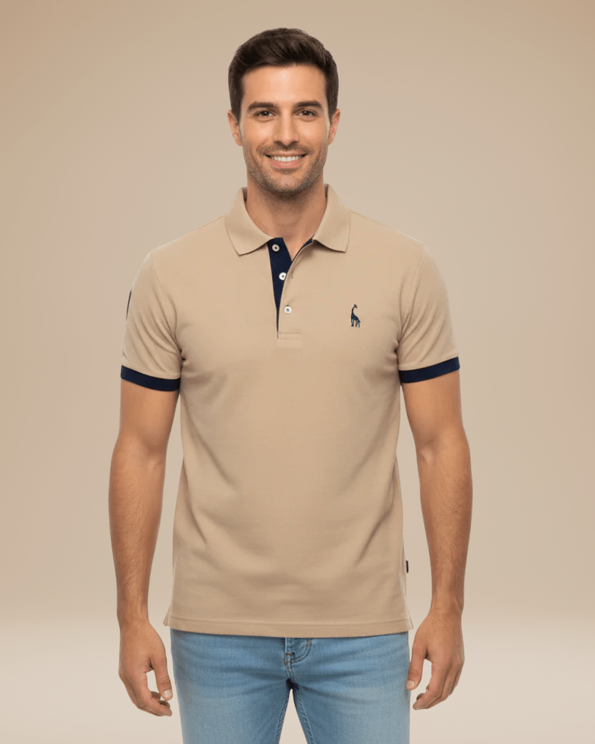 Aurazio Polo Uomo Elegante In Piqué Premium Comfort E Versatile Per Ogni Occasione