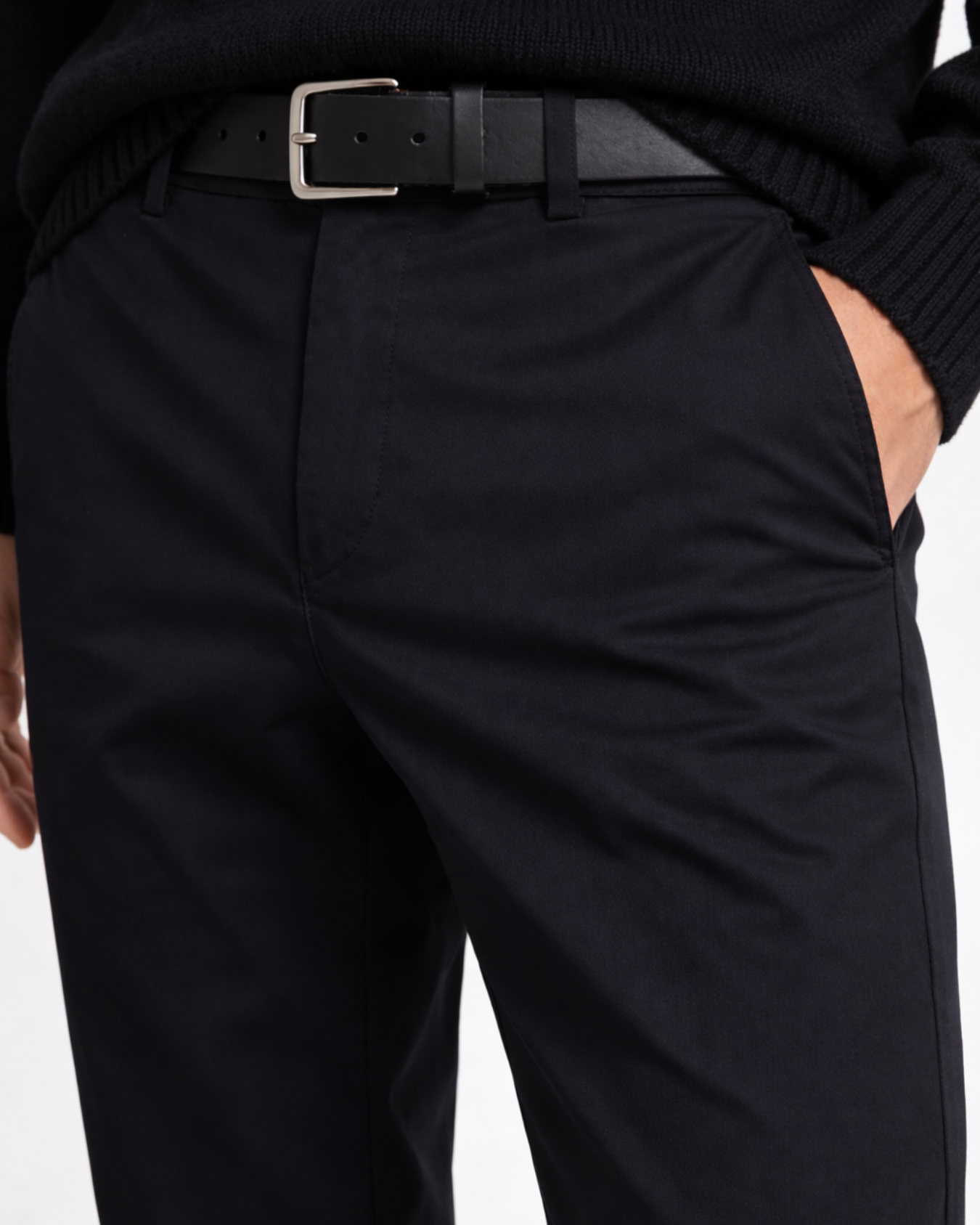 Aurazio Pantaloni Stretch Su Misura Per Uomo