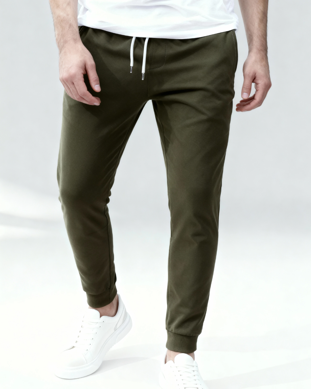 Aurazio Pantaloni Jogger Modern Stretch da uomo