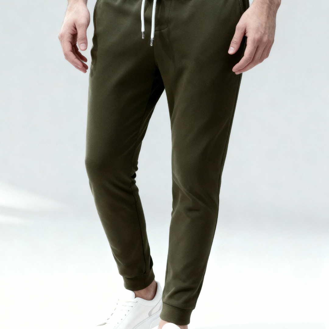 Aurazio Pantaloni Jogger Modern Stretch da uomo
