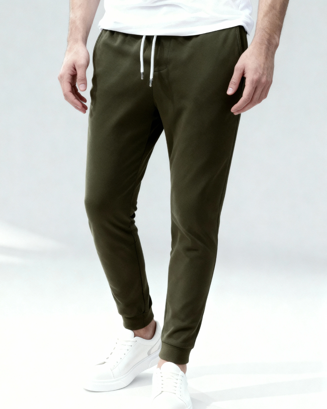Aurazio Pantaloni Jogger Modern Stretch da uomo