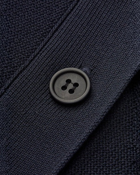 Aurazio Cardigan in Maglia a Coste con Peplo per Donne