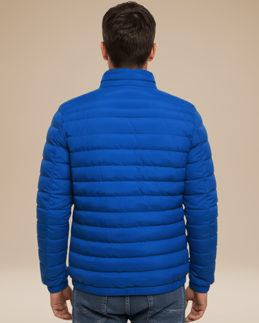 Aurazio Giacca Trapuntata Leggera Uomo Mezza Stagione Confortevole Calore Leggero E Taglio Regular