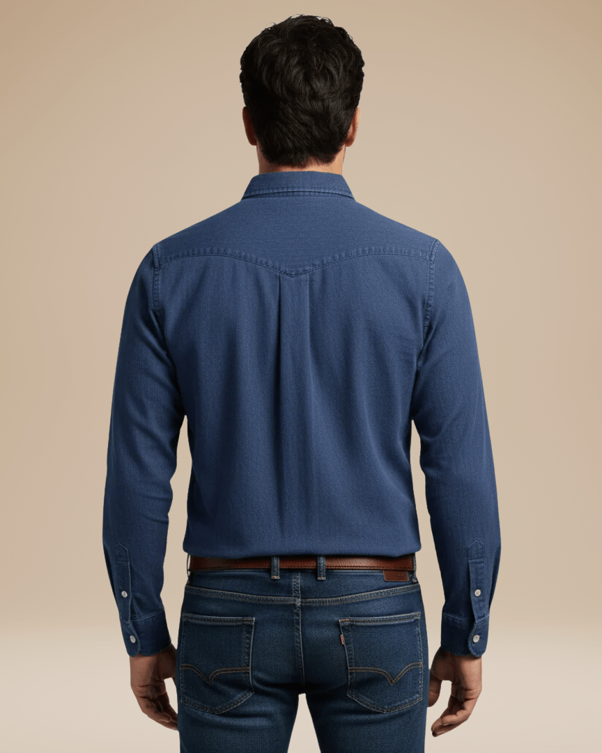 Aurazio Camicia Uomo Casual Elegante In Cotone Morbido Vestibilità Regolare Confortevole Per Ogni Occasione