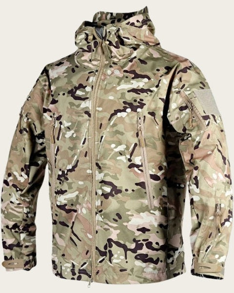 Aurazio Giacca Softshell Tattica per Tutti