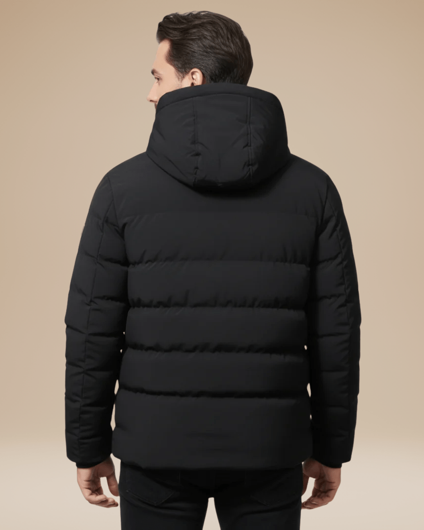 Aurazio Piumino Invernale Uomo Con Cappuccio Moderno Stile Urbano Caldo E Pratico