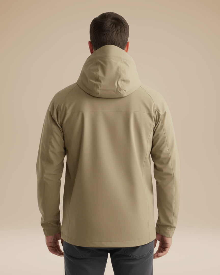 Aurazio Giacca Tecnica Da Uomo Leggera Idrorepellente Vento Pioggia Outdoor Per Escursioni All Aperto