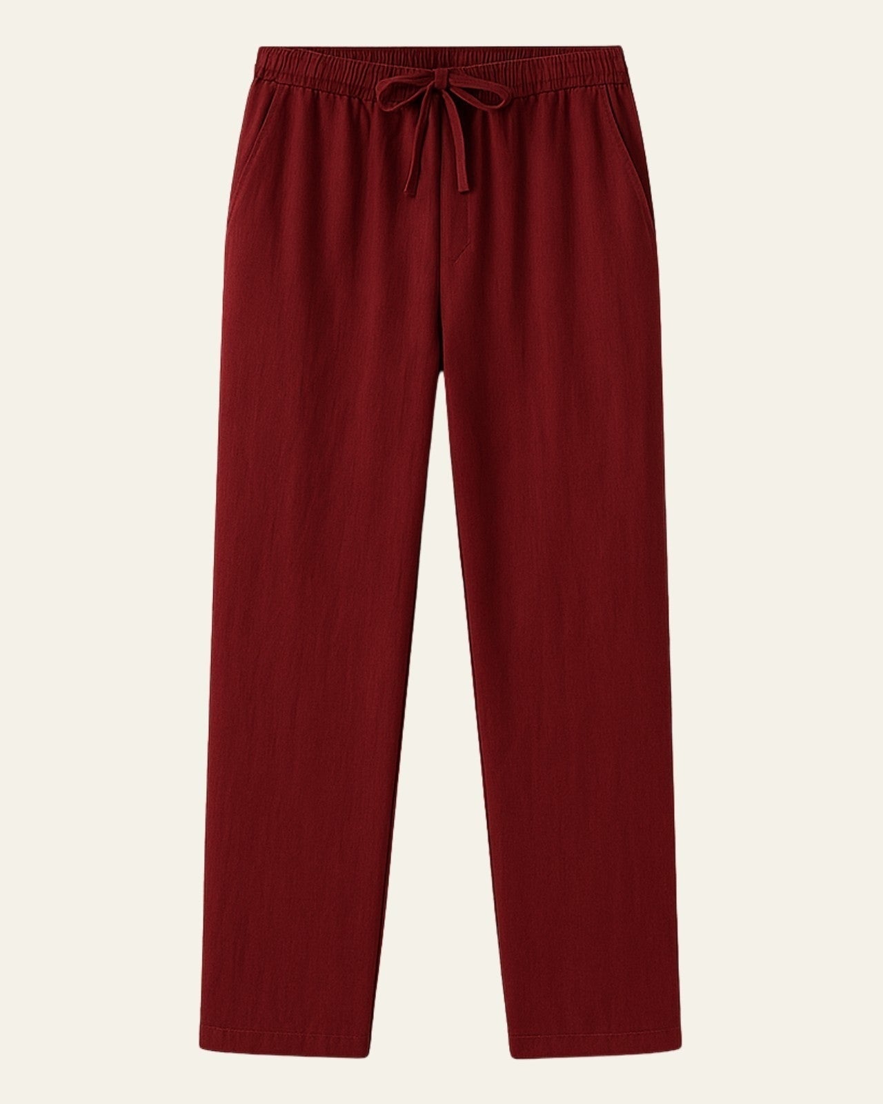 Aurazio Pantaloni di lino rilassati da uomo