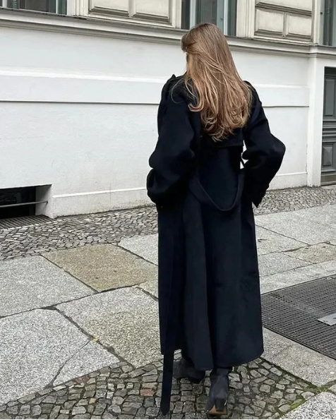 Aurazio Cappotto di Lana oversize da donna