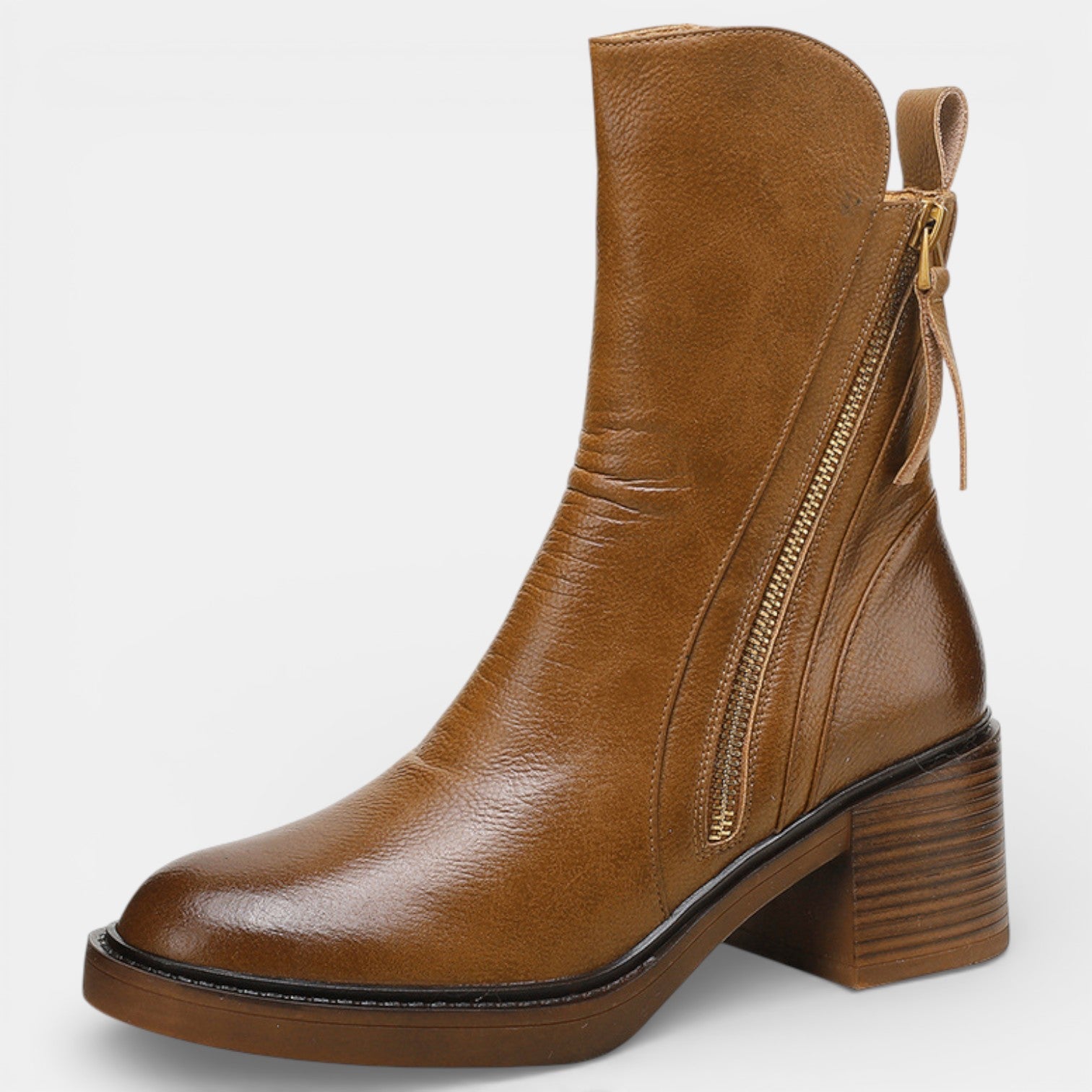 Aurazio Stivali Pelle Premium Costruzione Sartoriale per Donna