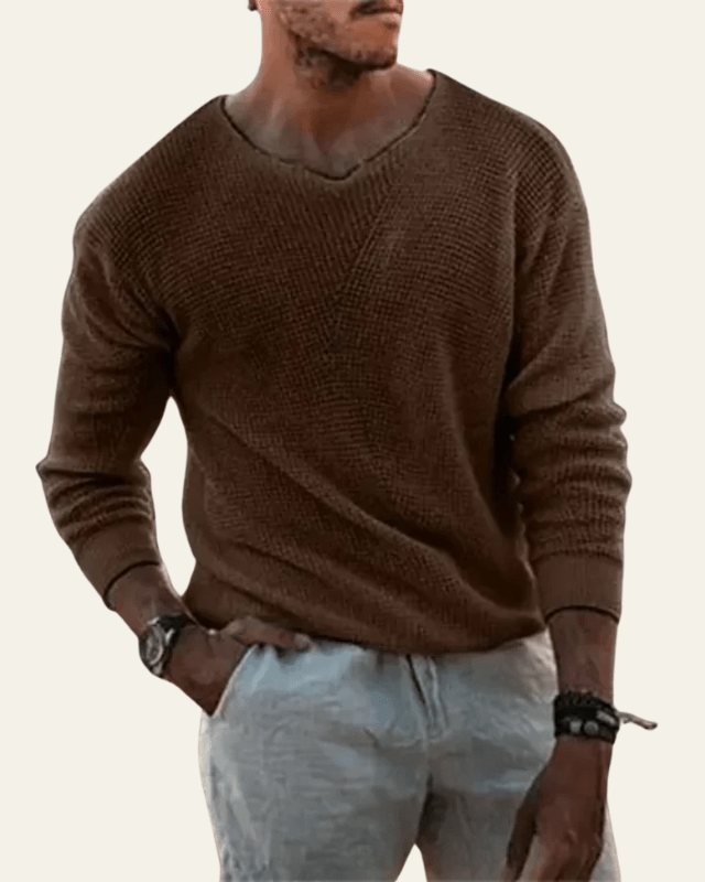 Aurazio Maglione in maglia morbida da uomo