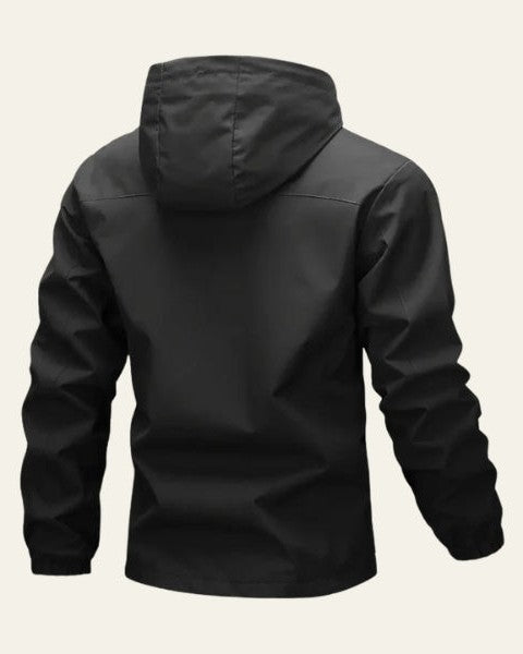 Aurazio Giacca Tecnica con Cappuccio da uomo