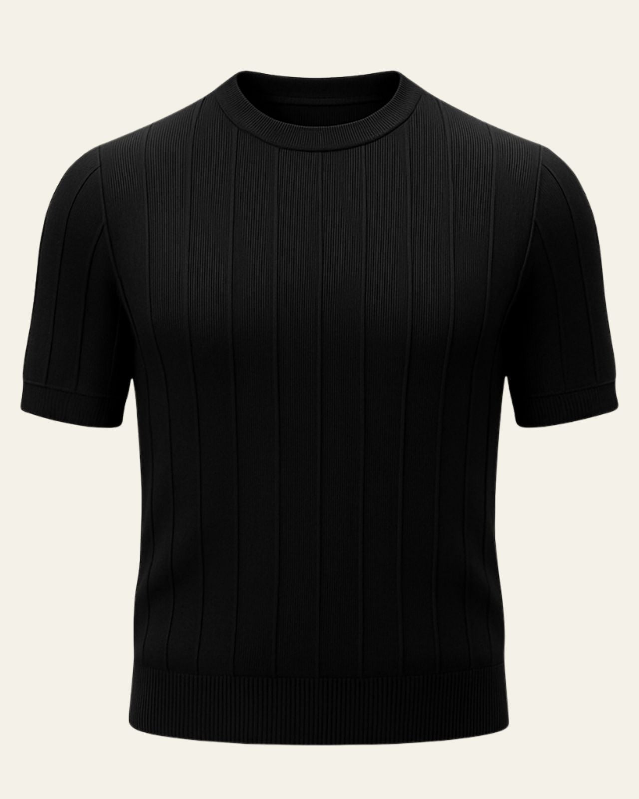 Aurazio Maglietta a Costine per Uomo in Cotone