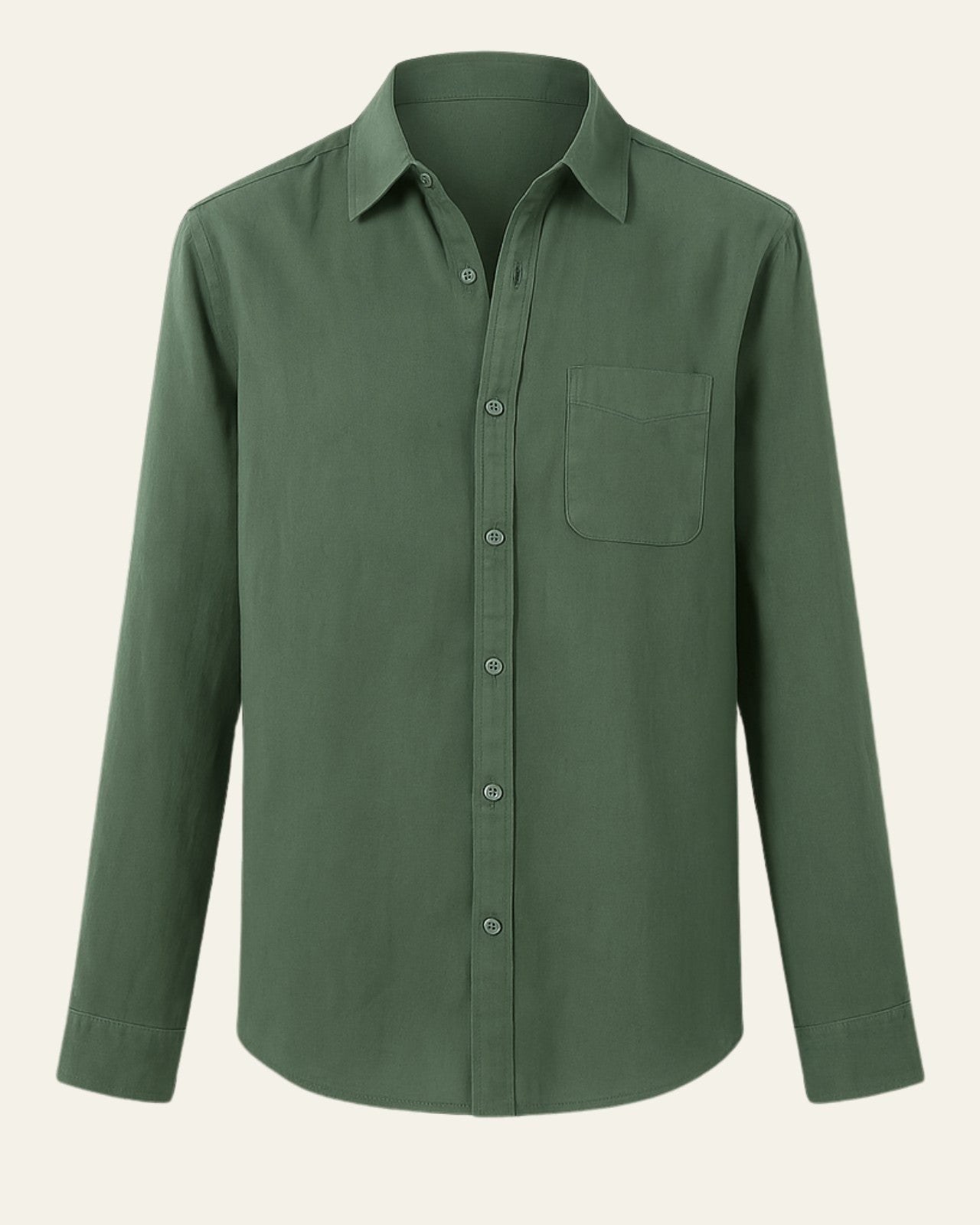 Aurazio Camicia di Lino Oversize per Uomo