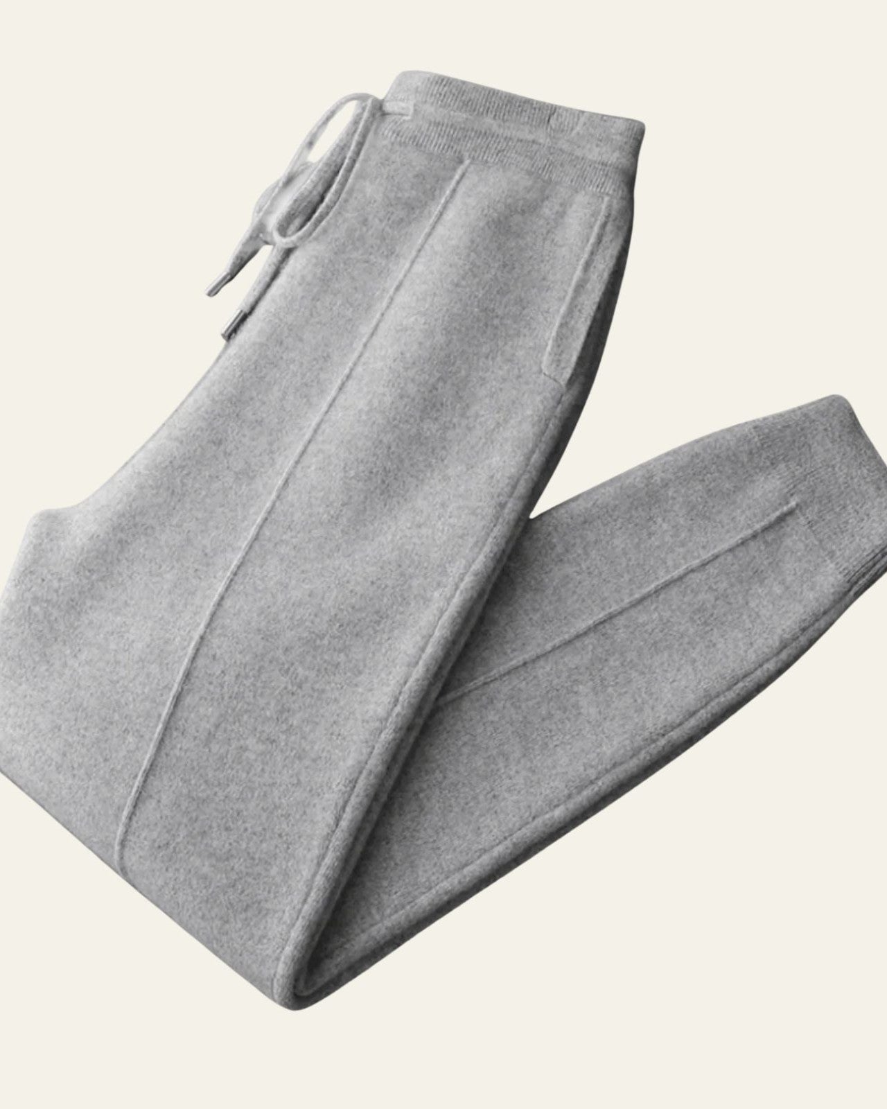Aurazio Pantaloni jogger in lana merino da uomo