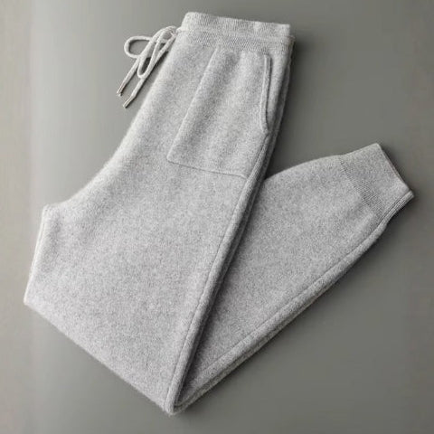 Aurazio Pantaloni Jogger in cashmere da uomo