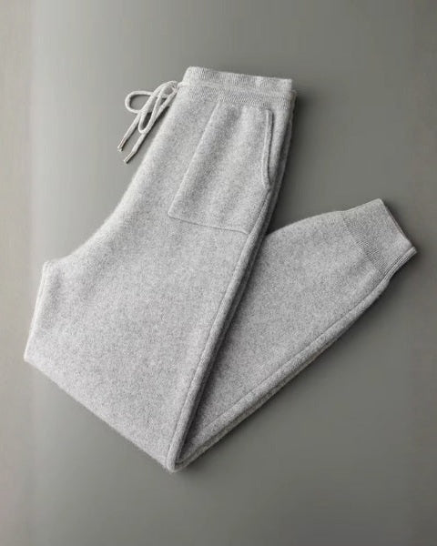 Aurazio Pantaloni Jogger in cashmere da uomo