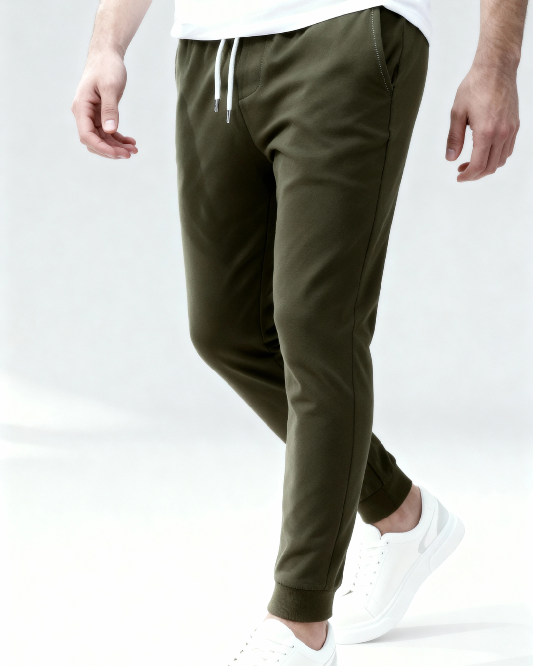 Aurazio Pantaloni Jogger Modern Stretch da uomo