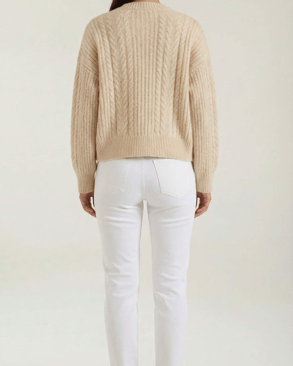 Aurazio Maglione Oversize a Treccia da Donna