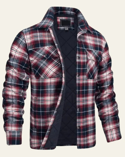 Aurazio Giacca in Flanella Foderata da uomo