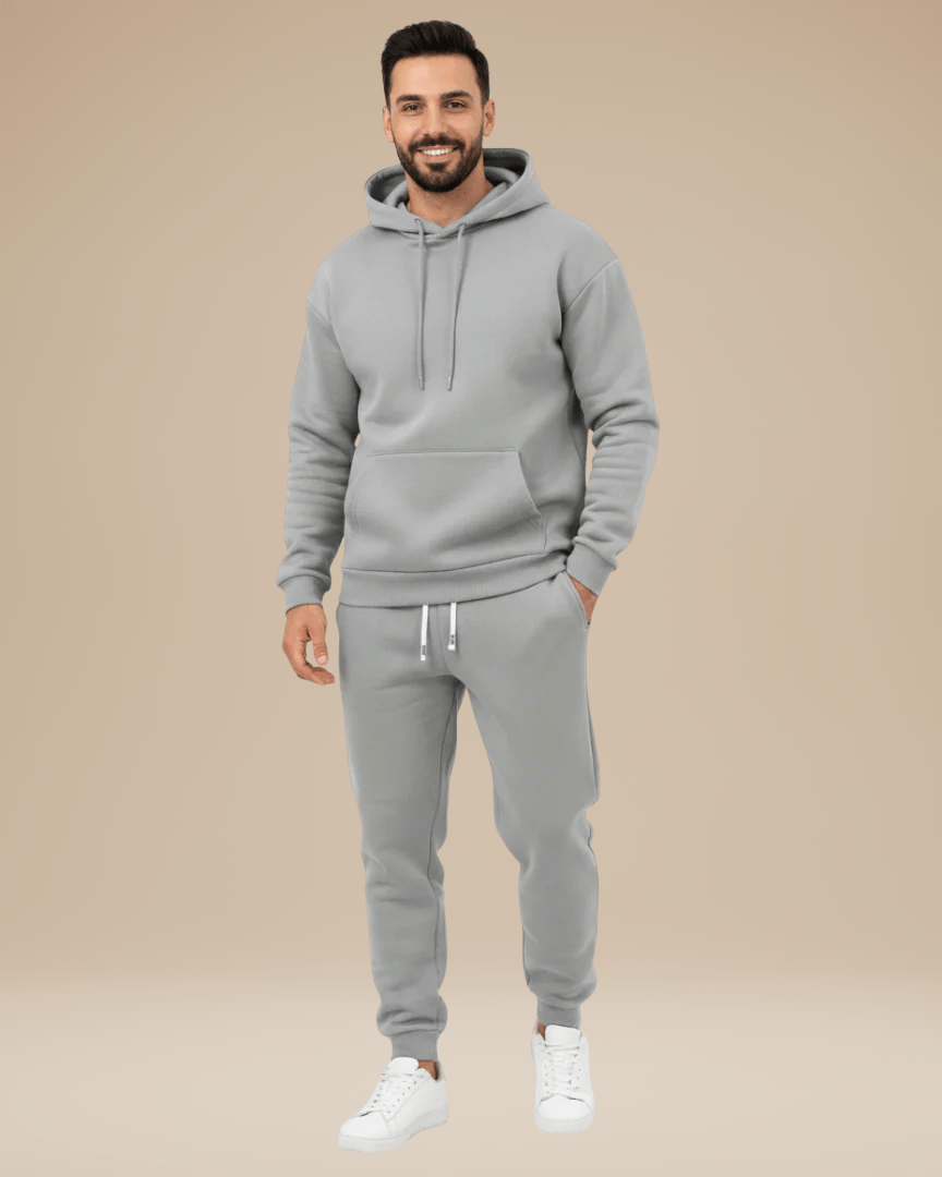 Aurazio Uomo Completo Casual Felpa Con Cappuccio Jogger
