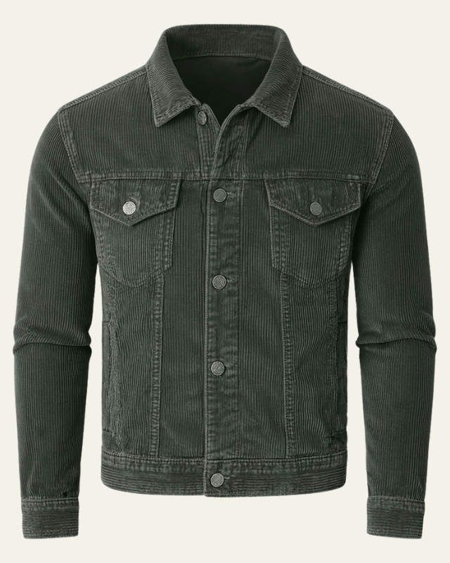 Aurazio Giacca in velluto a coste da uomo