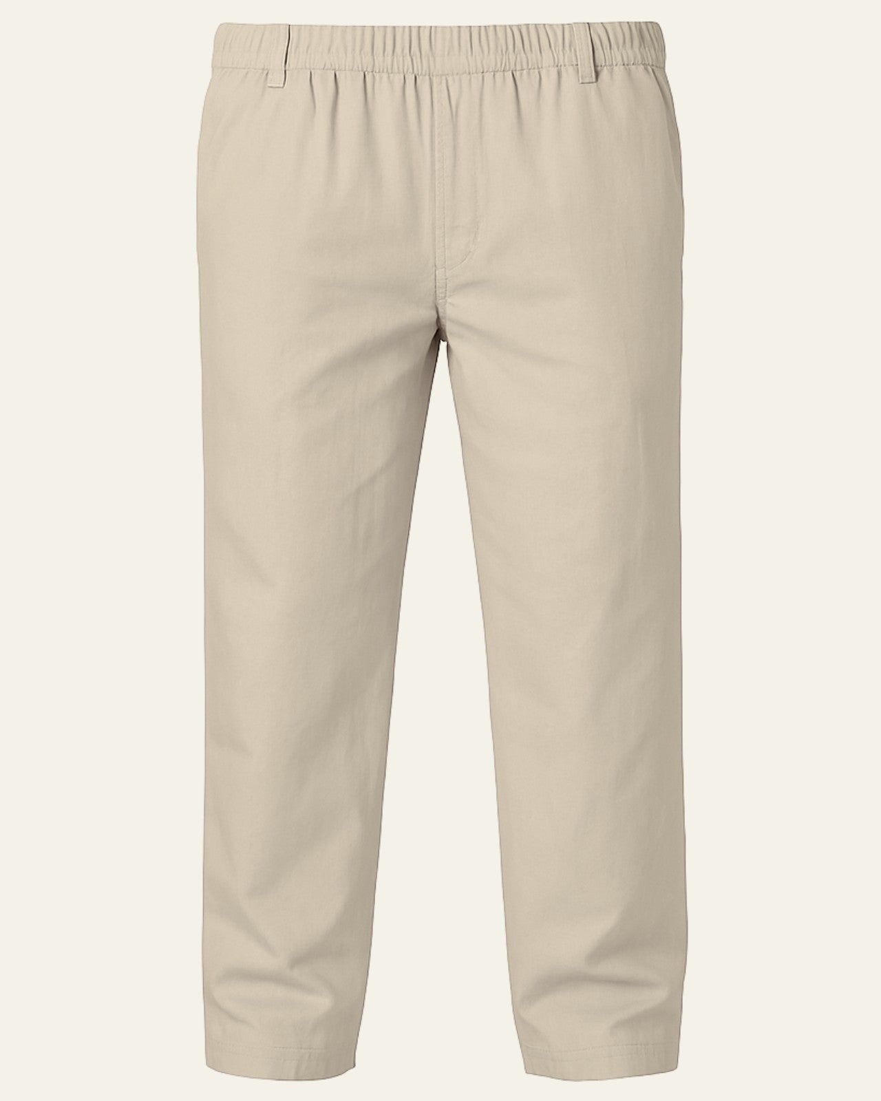 Aurazio Pantaloni in cotone-lino da uomo comodi ed eleganti