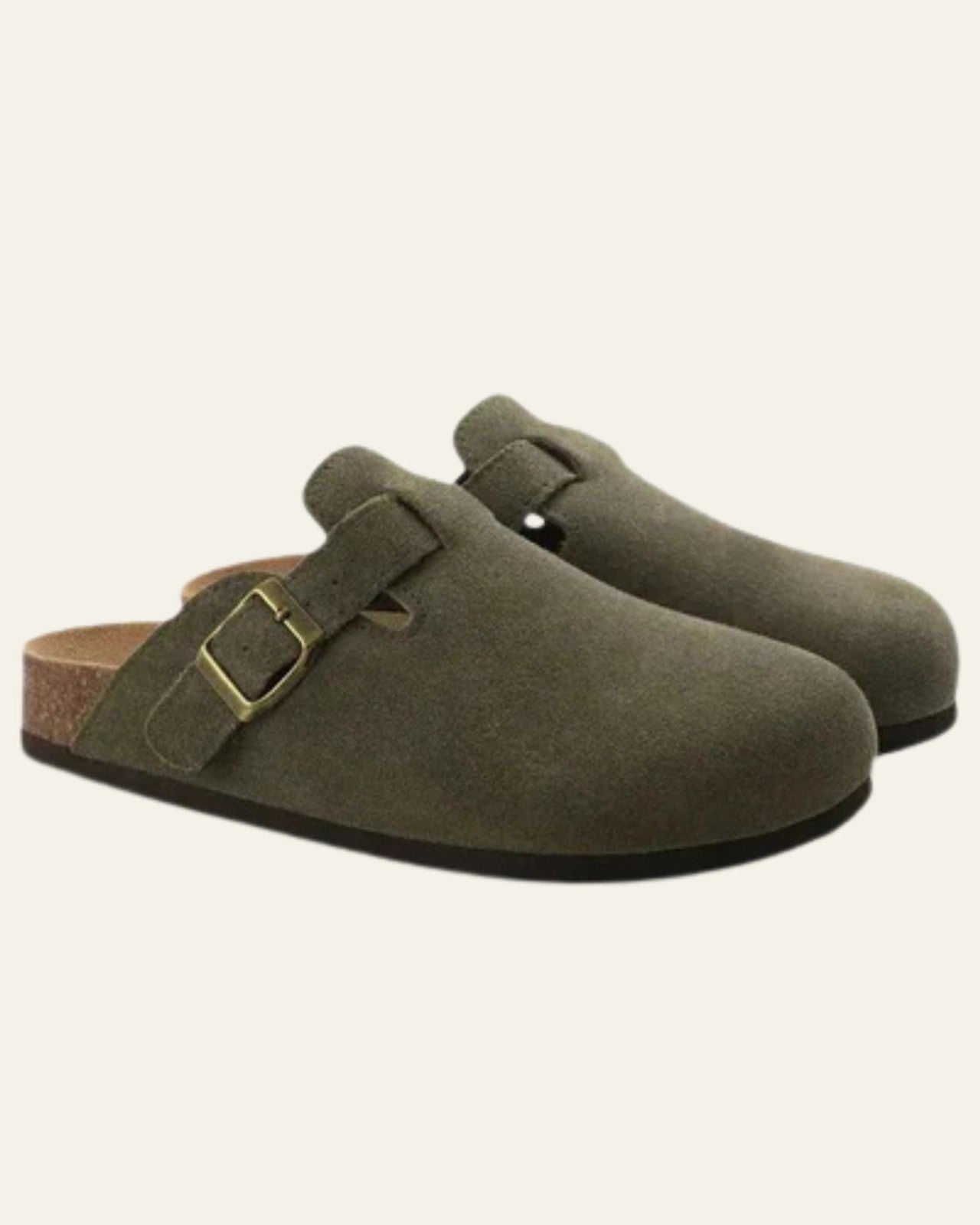 Aurazio Zoccolo in Camoscio Vegano da Uomo