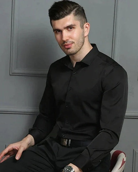 Aurazio Camicia Elasticizzata per Uomo