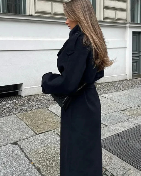 Aurazio Cappotto di Lana oversize da donna