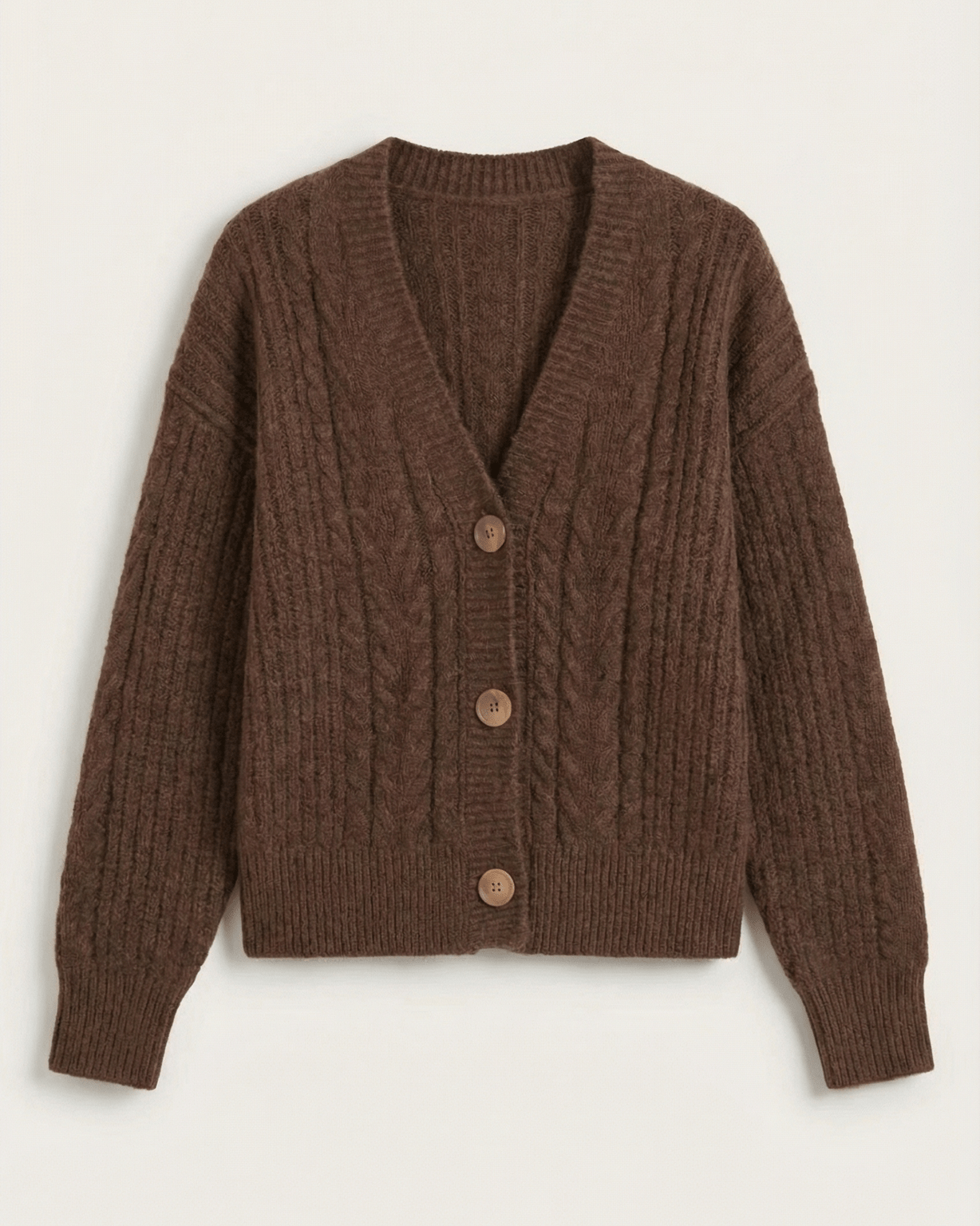 Aurazio Maglione Oversize a Treccia da Donna