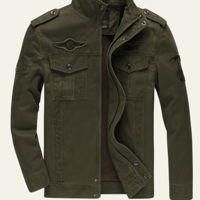 Aurazio Giacca da campo raffinata da uomo