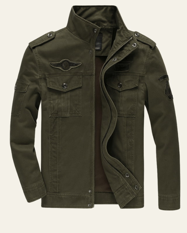 Aurazio Giacca da campo raffinata da uomo