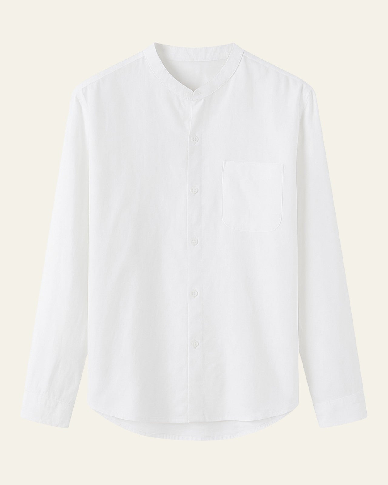 Aurazio Camicia di Lino Oversize per Uomo