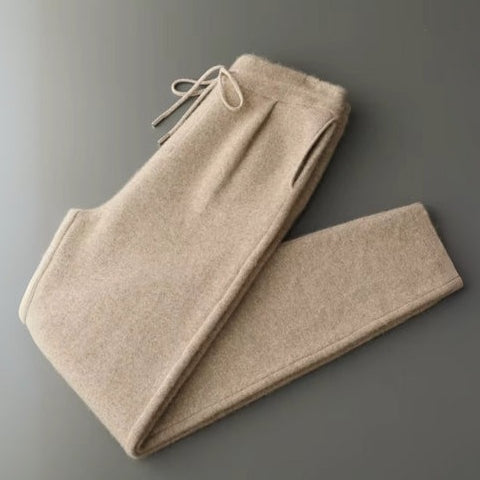 Aurazio Pantaloni in cashmere da relax per uomo