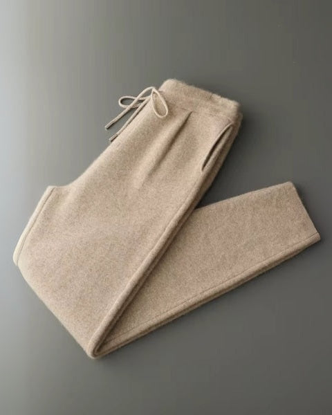 Aurazio Pantaloni in cashmere da relax per uomo