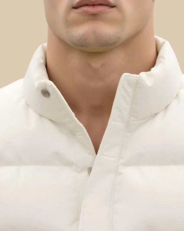 Aurazio Gilet imbottito trapuntato da uomo