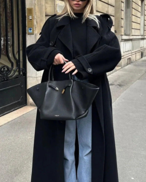 Aurazio Cappotto di Lana oversize da donna