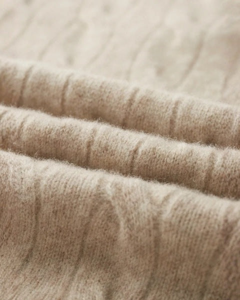 Aurazio Maglione in Lana Merino con Zip da uomo