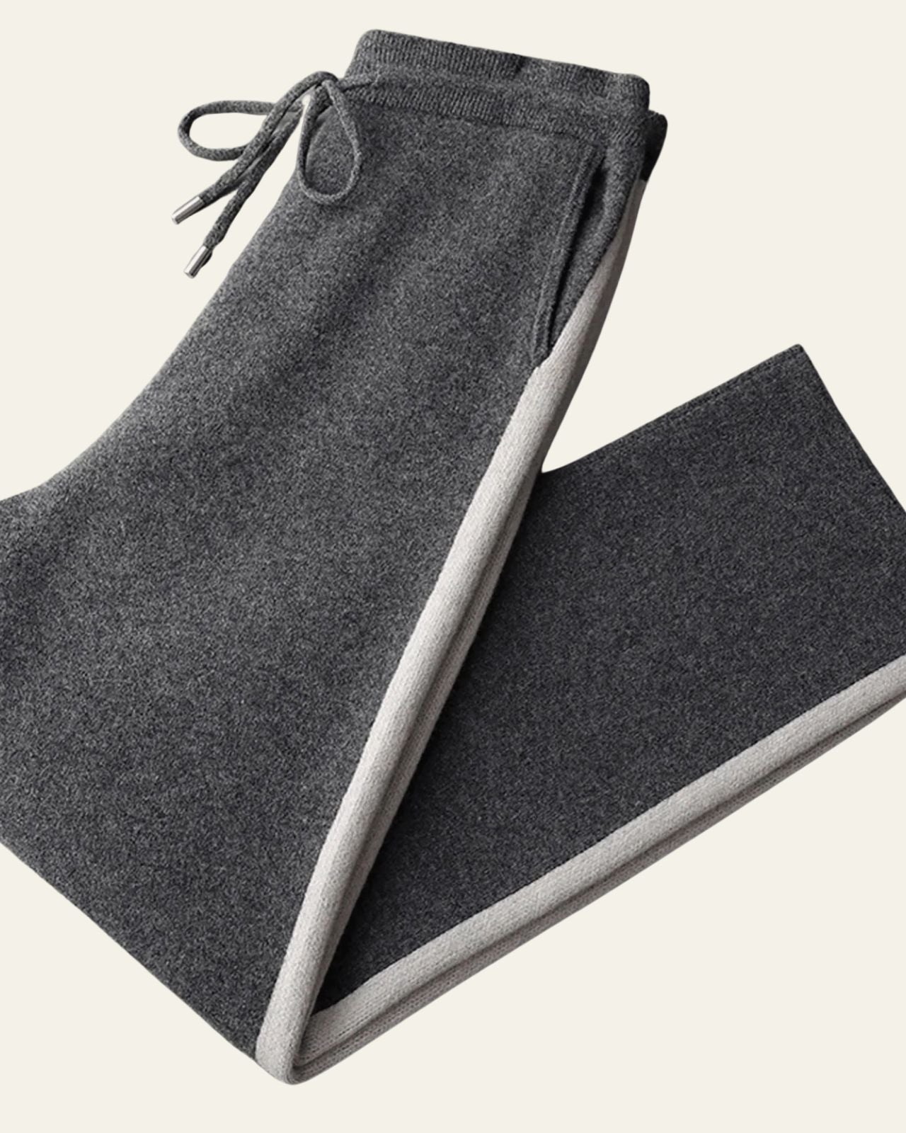 Aurazio Pantaloni in lana merino a righe a gamba dritta da uomo