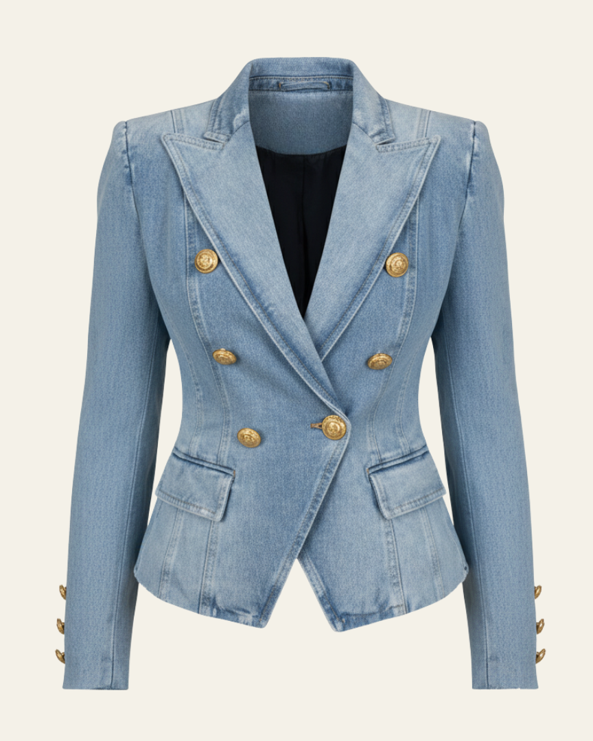 Aurazio Blazer di Jeans da Donna