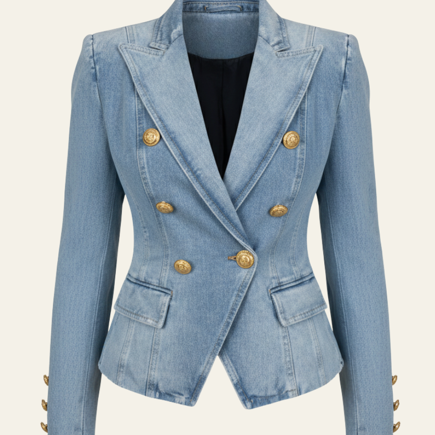 Aurazio Blazer di Jeans da Donna