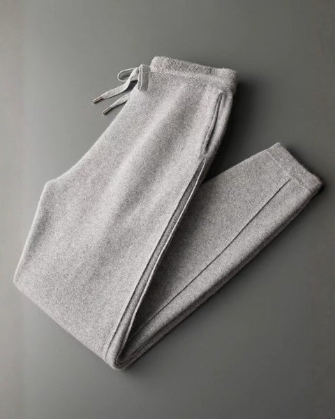 Aurazio Pantaloni Jogger in cashmere da uomo