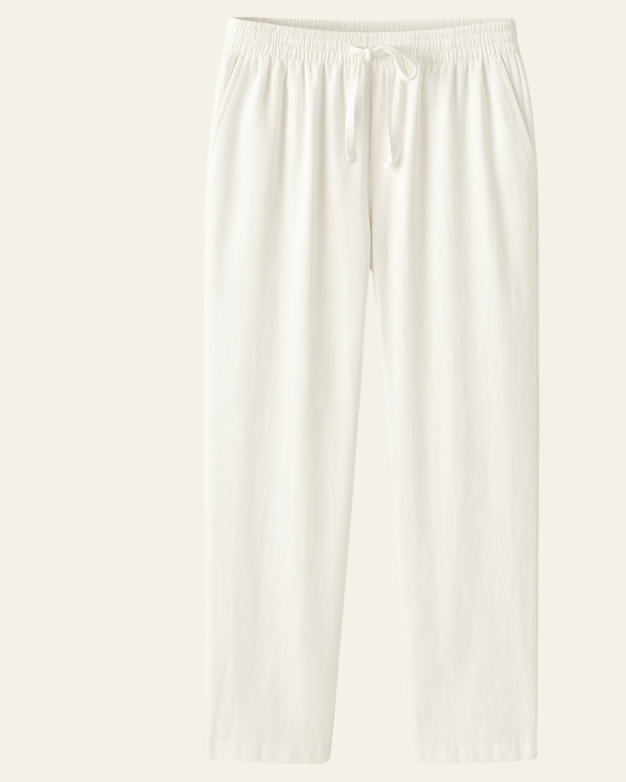 Aurazio Pantaloni di lino rilassati da uomo