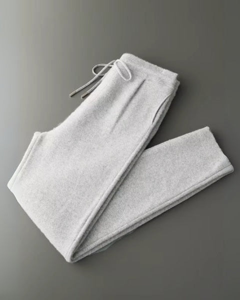 Aurazio Pantaloni in cashmere da relax per uomo