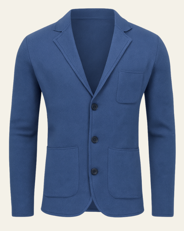 Aurazio Blazer di maglia premium per uomo