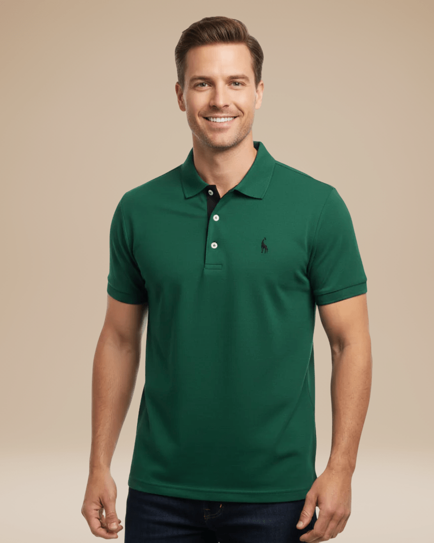 Aurazio Polo Uomo Elegante In Piqué Premium Comfort E Versatile Per Ogni Occasione