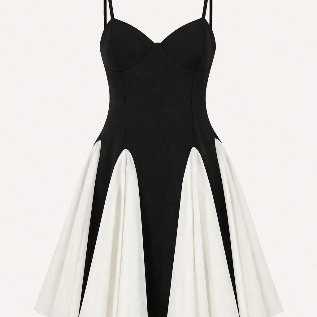 Aurazio Vestito Corto Estivo per Donna
