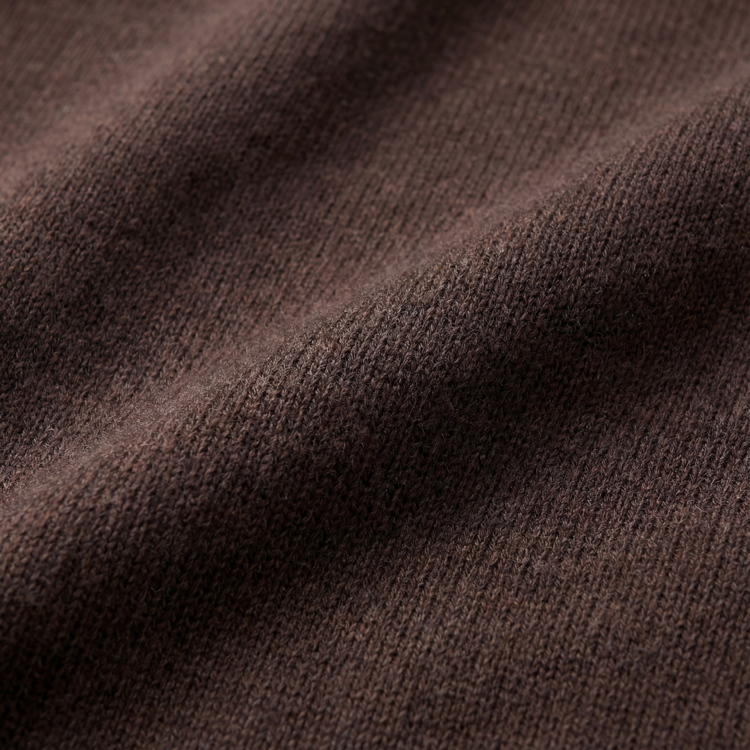 Maglione Uomo Mezza Zip Collo Alto in Maglia
